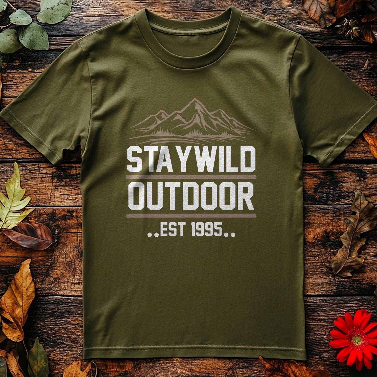 Stay Wild Outdoors T-shirt - Unleash