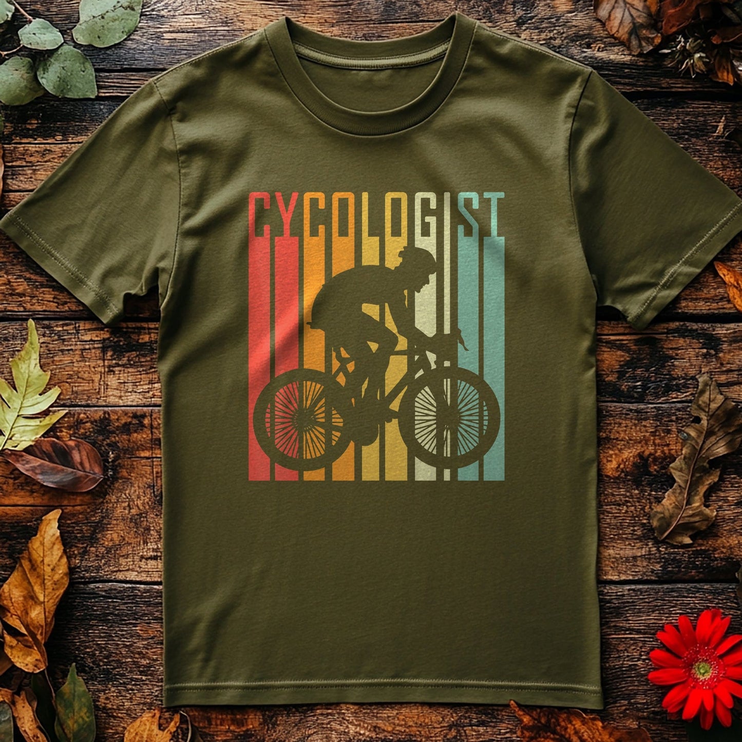 Cycling (239) T-Shirt - Pedal Power