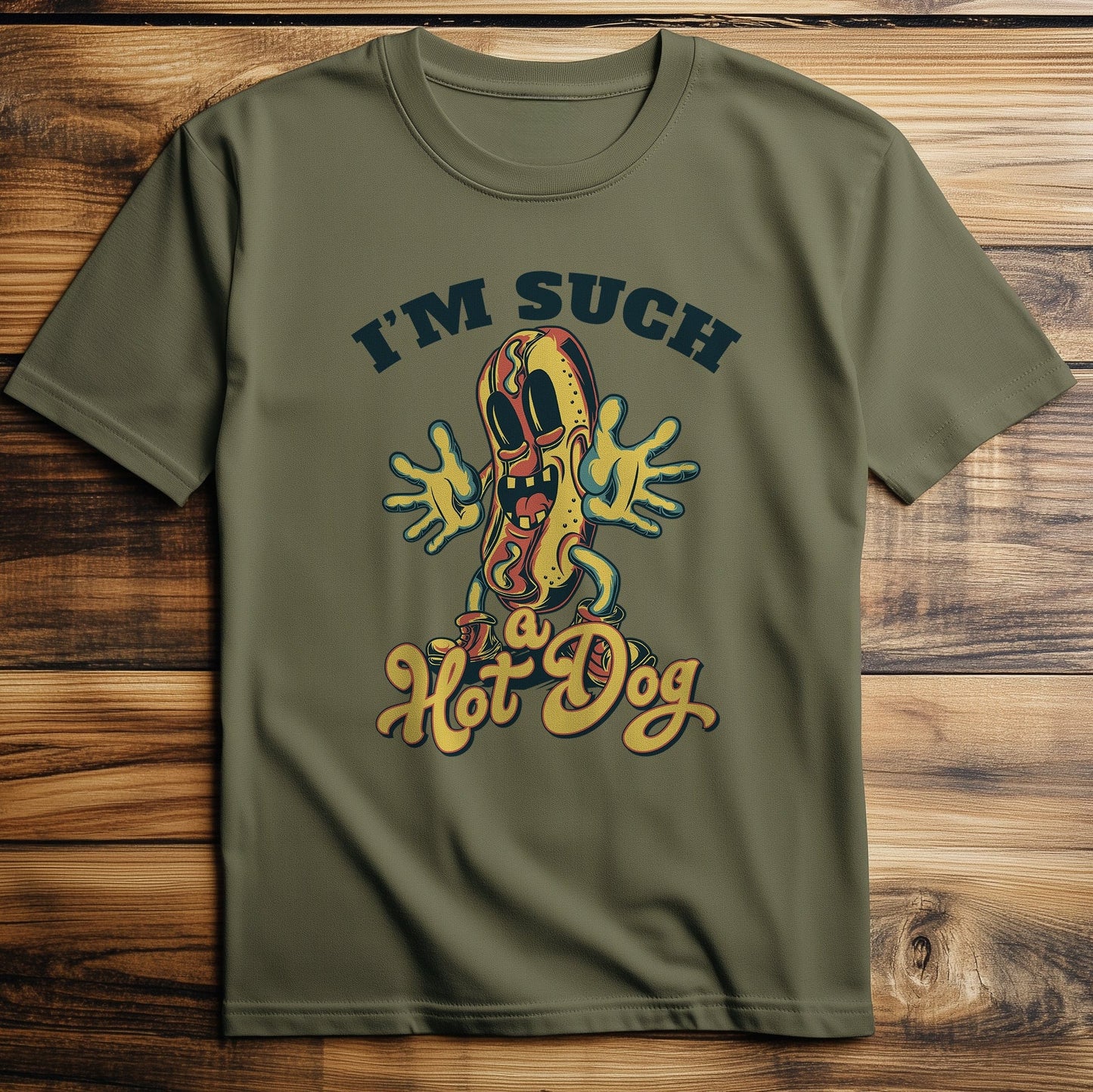 FastFood_9 T-Shirt Hot Dog Delight!