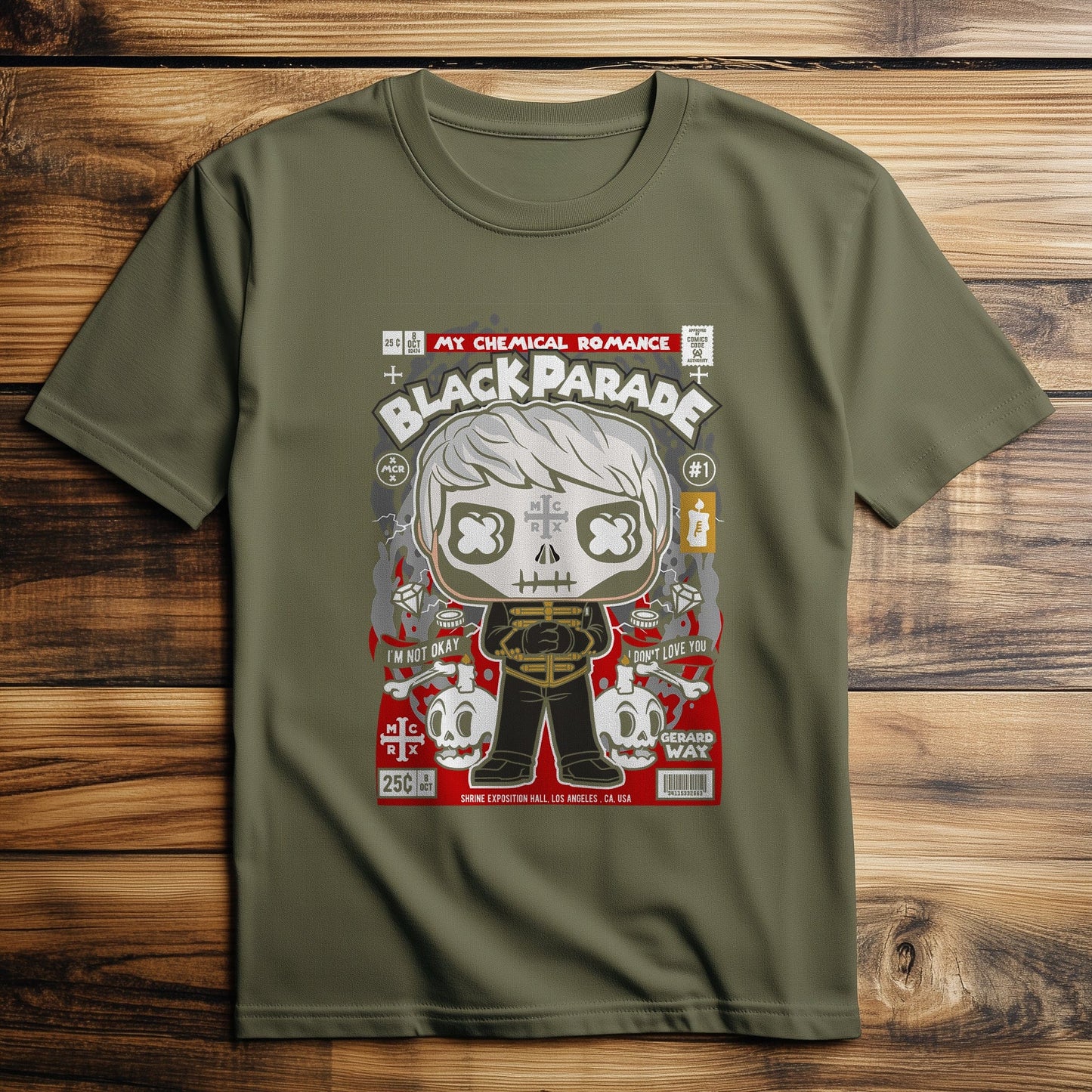Gerard Way Black Parade T-Shirt