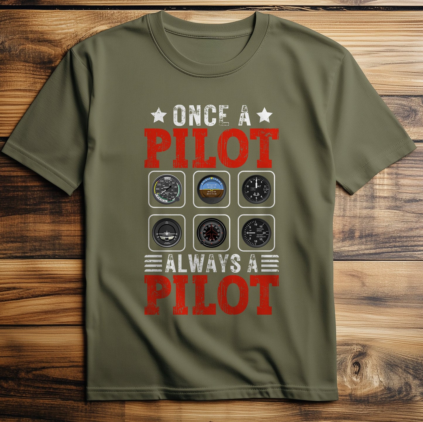 Once a Pilot, T-Shirt