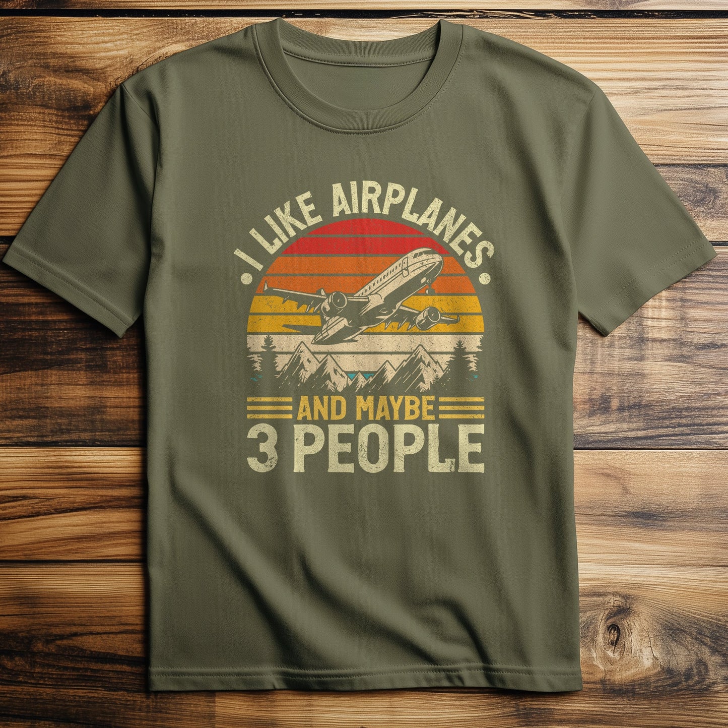 I Like Airplanes T-Shirt