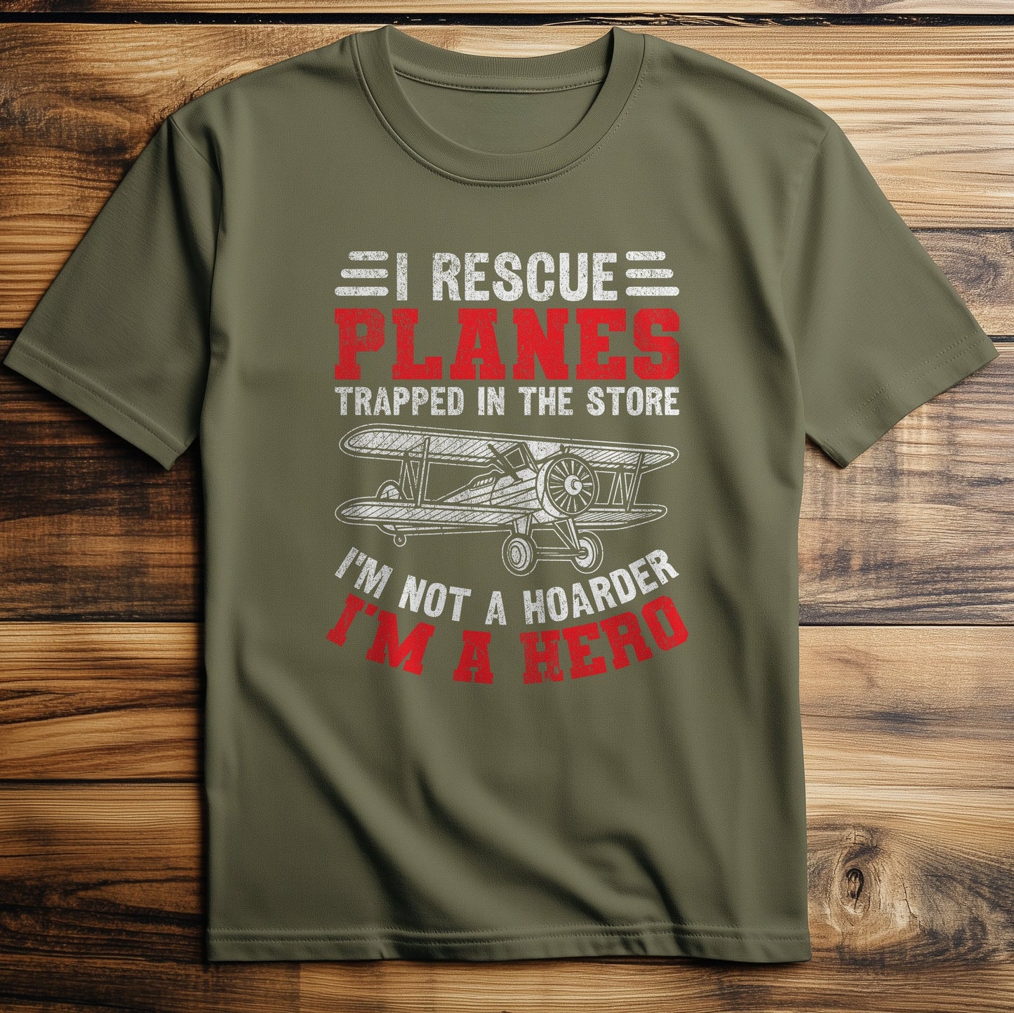 I Rescue Planes - T-Shirt