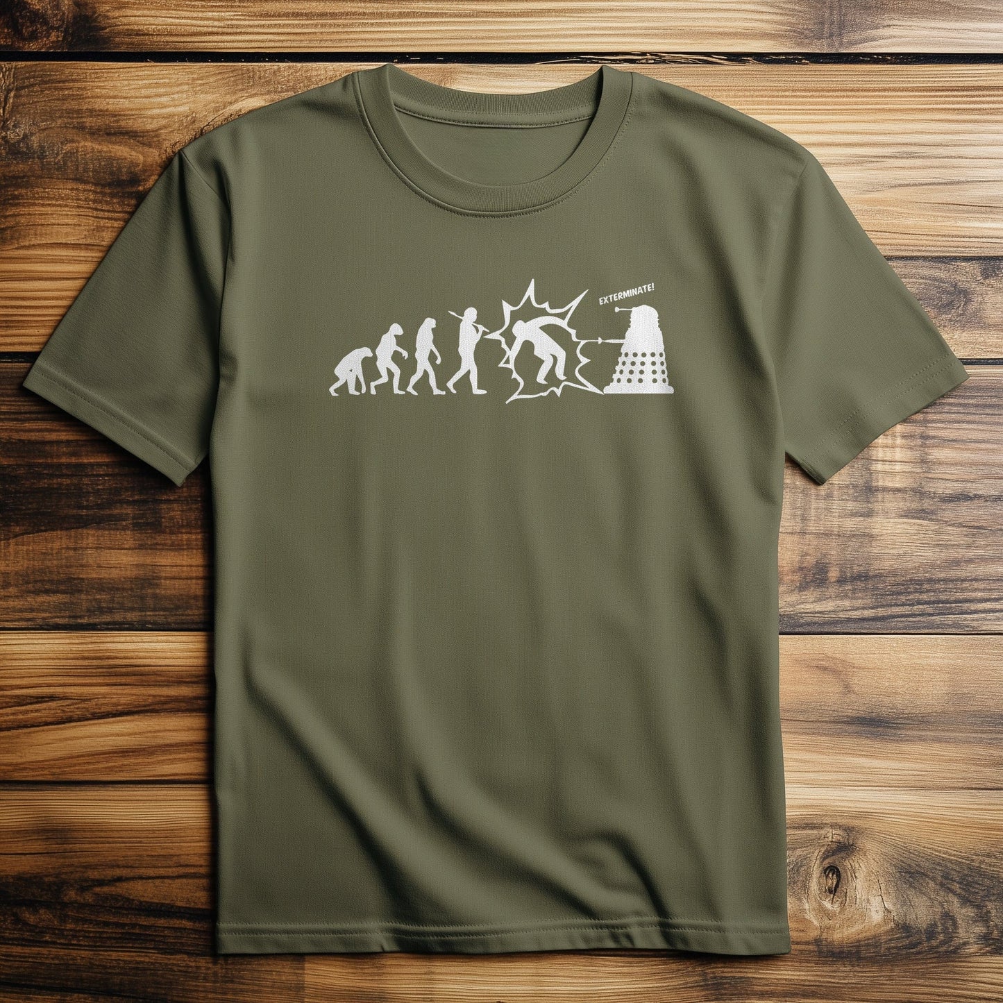 Evolution of Dalek T-Shirt