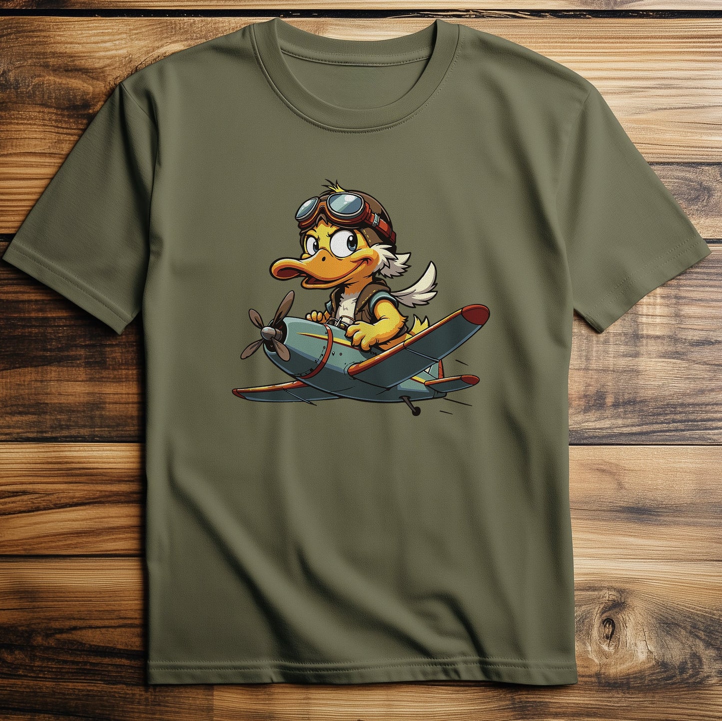 Angry Fly Duck - T-Shirt