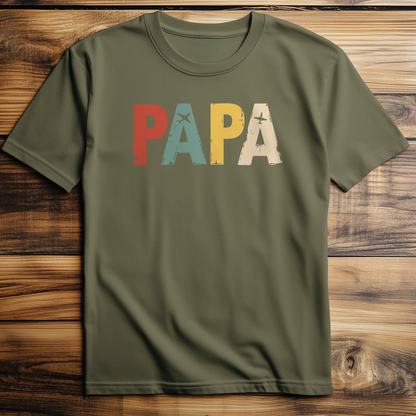 Papa Planes Funny T-Shirt