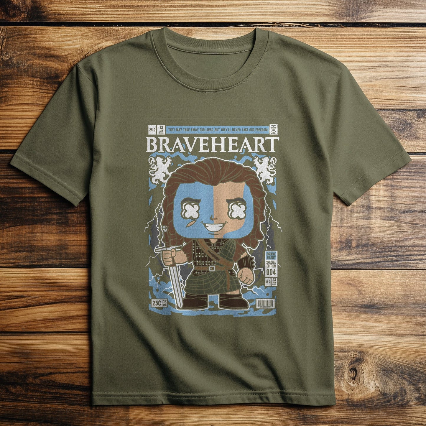 William Wallace Brave Heart T-Shirt