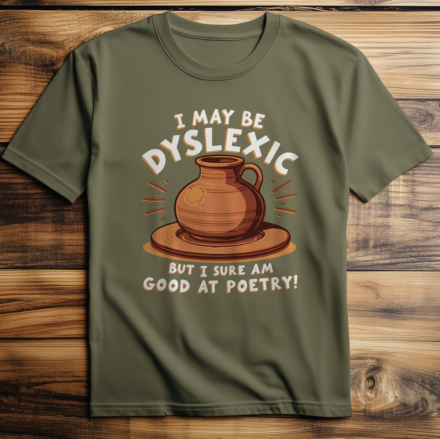 Dyslexic Poetry T-Shirt