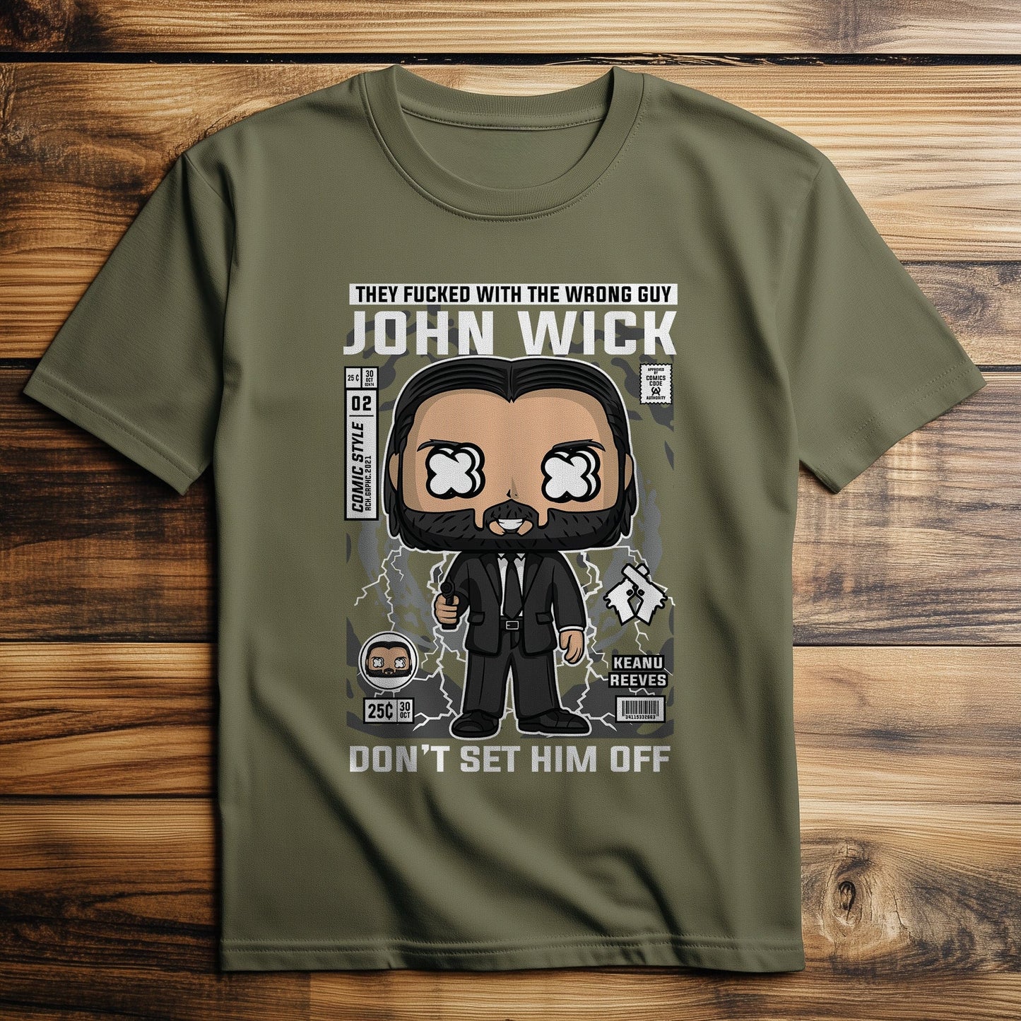 John Wick Comic T-shirt