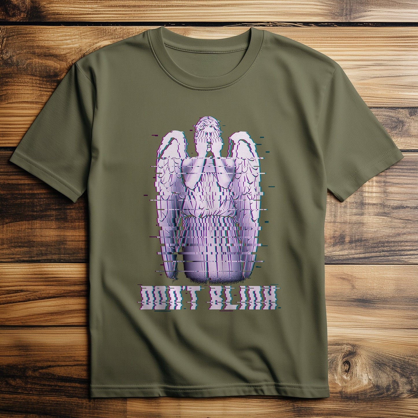 Glitch Angel T-Shirt – Pixelated