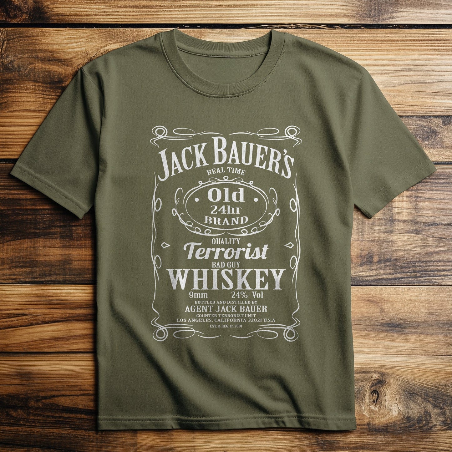 Jack Bauer Whiskey T-Shirt