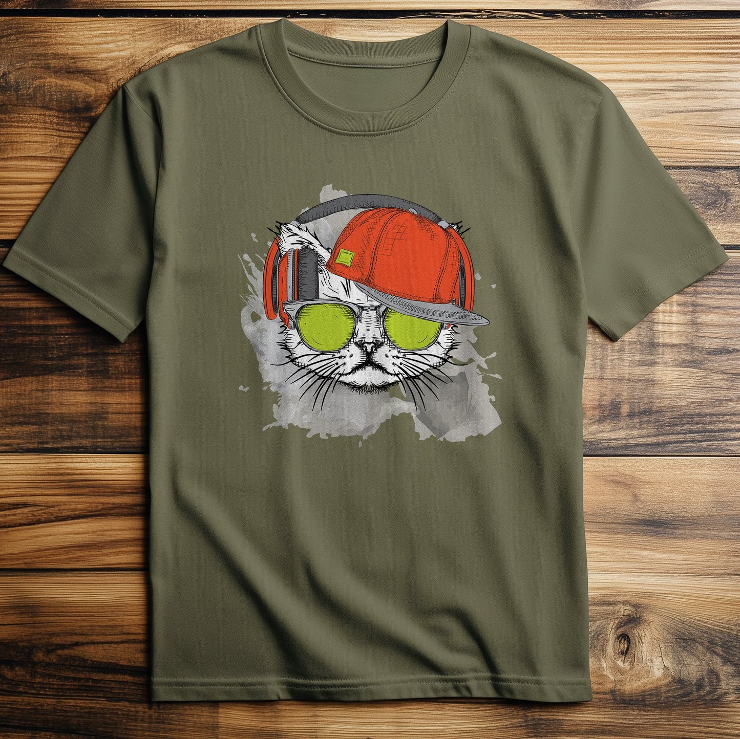 Cat Headphone T T-Shirt