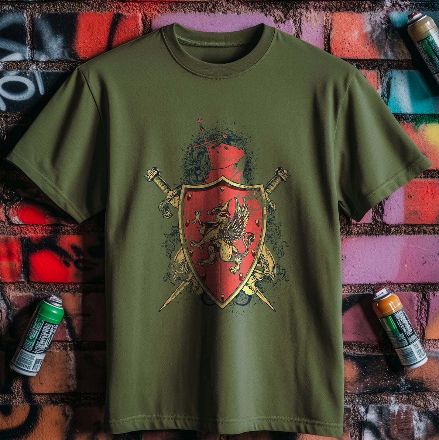Knights Shield Crest T-shirt -