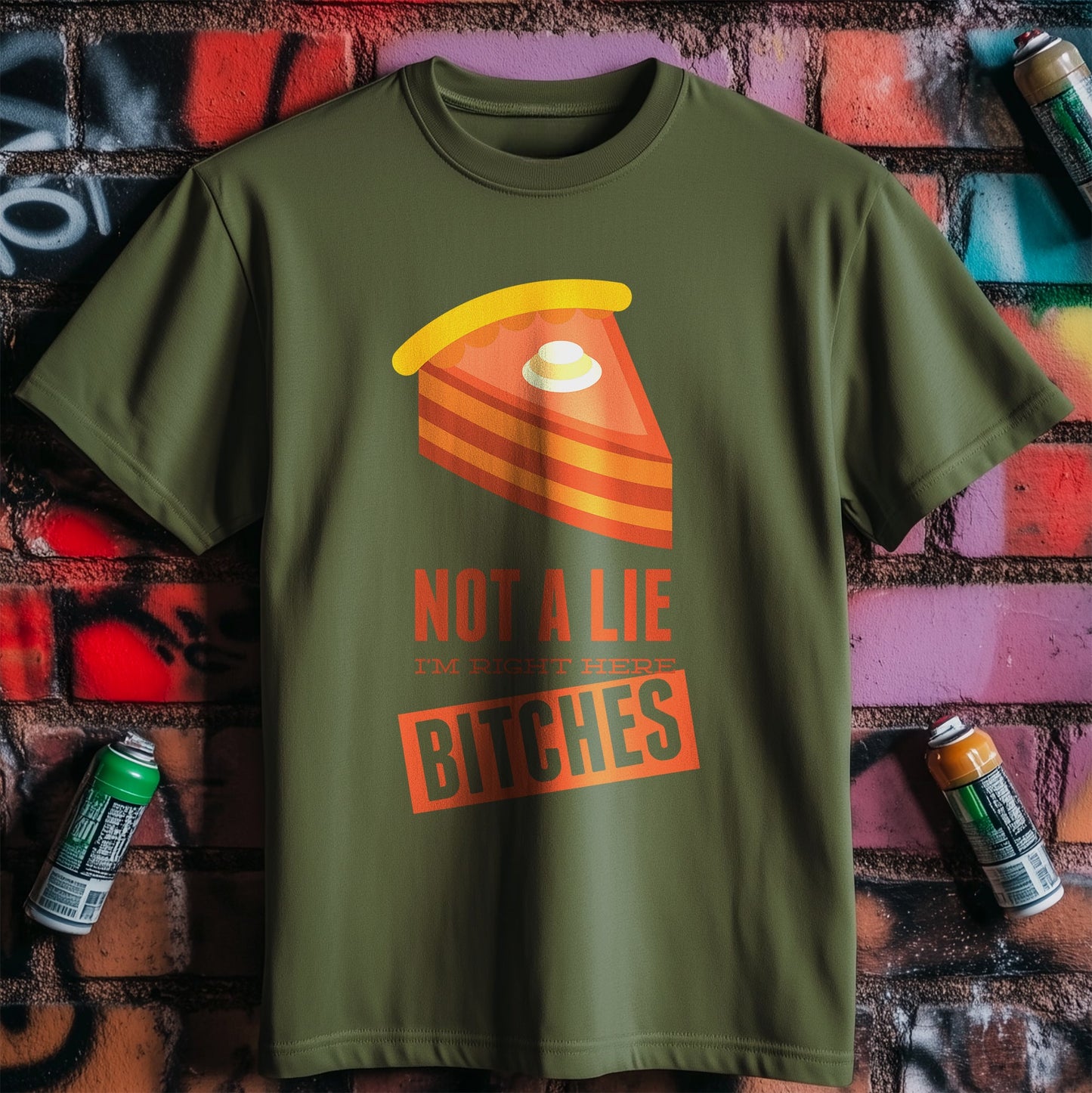 Not A Lie Pizza T-shirt