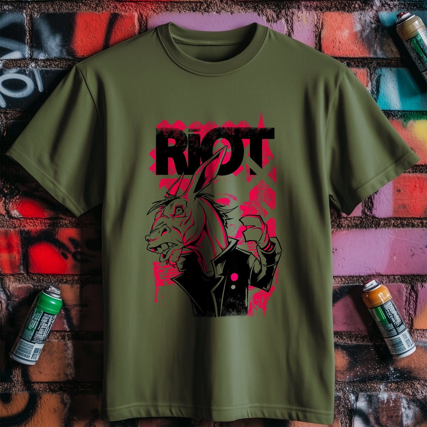 Riot Donkey T-Shirt - Unleash the