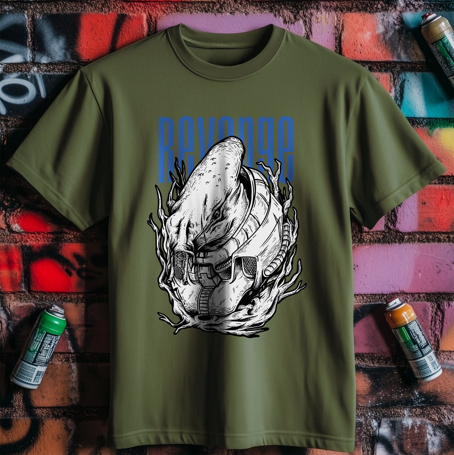 Alien Revenge t-shirt - Hilariously
