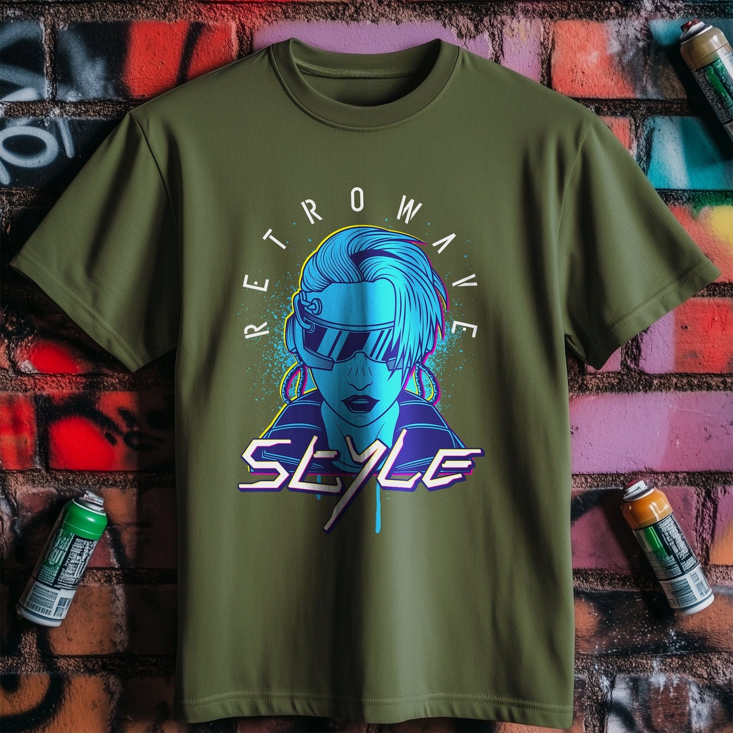 Cyberpunk_9 T-shirt - Futuristic