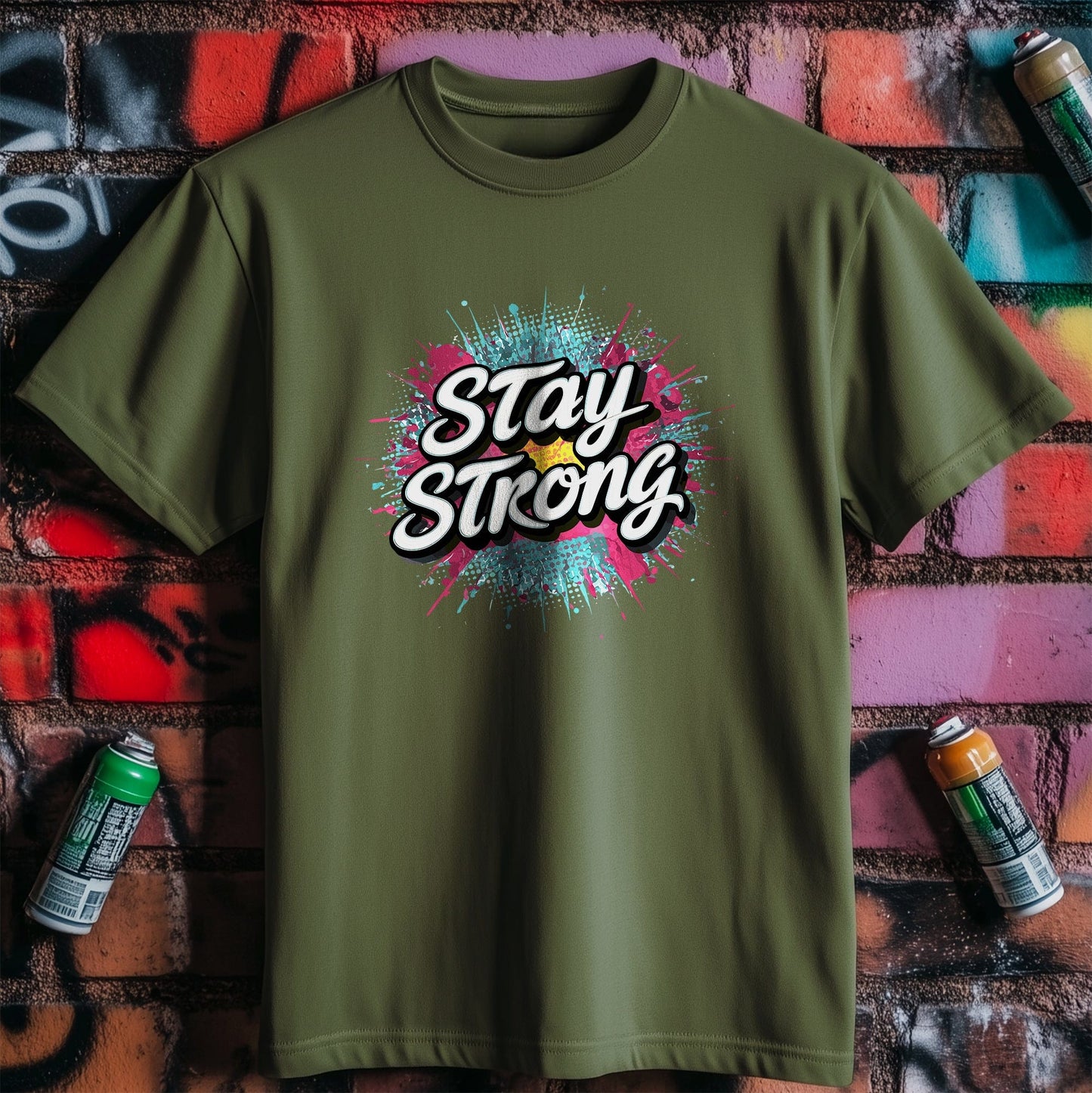 Motivation 79 T-shirt Stay Strong