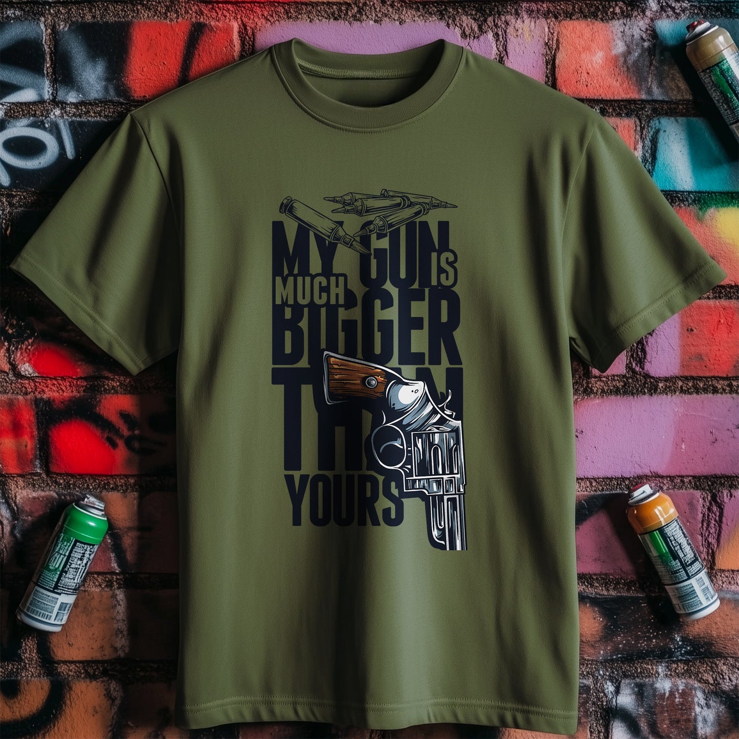 My Gun Is Bigger T-Shirt