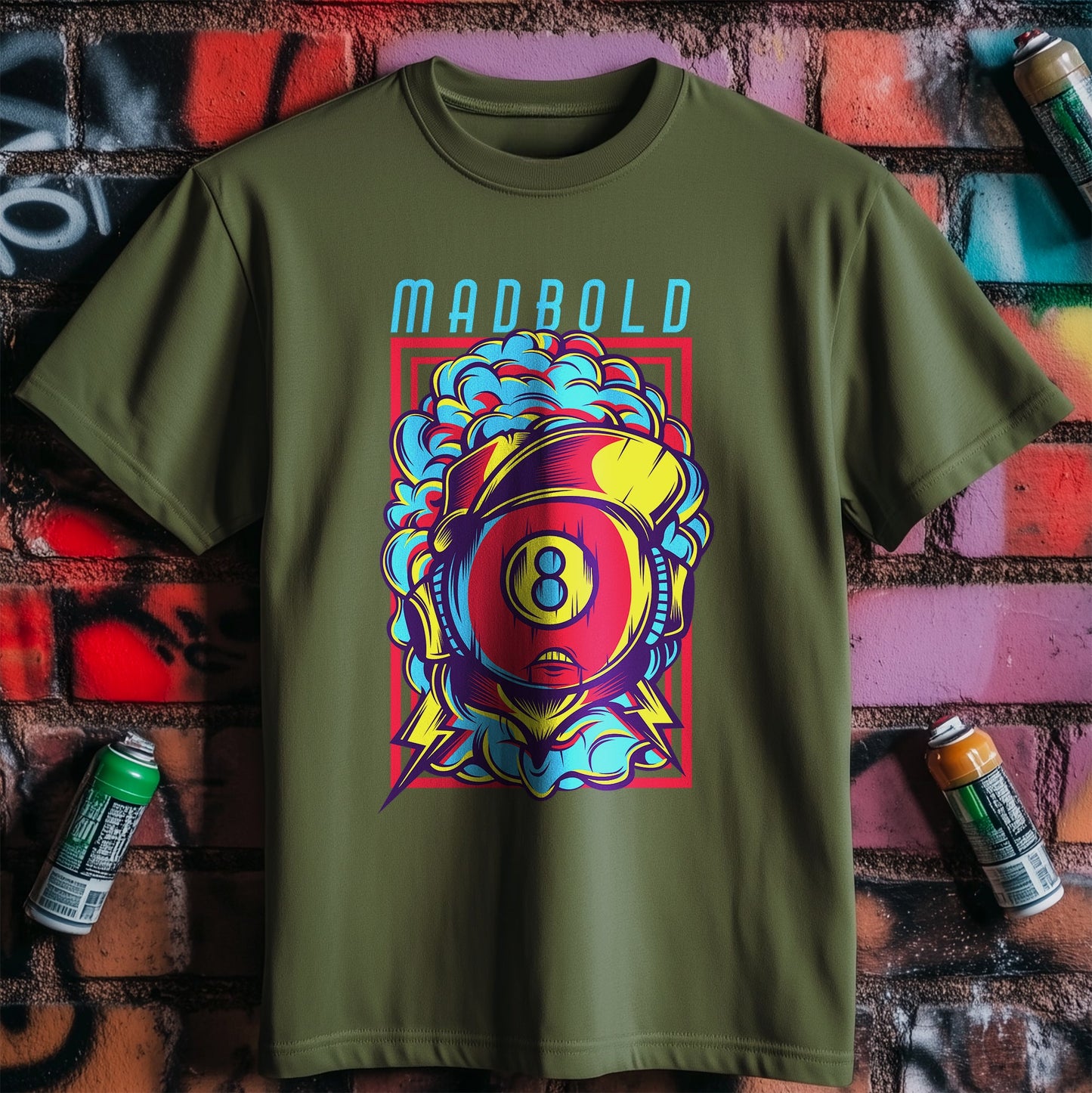 Mad Bold Billiards T-shirt - Unleash