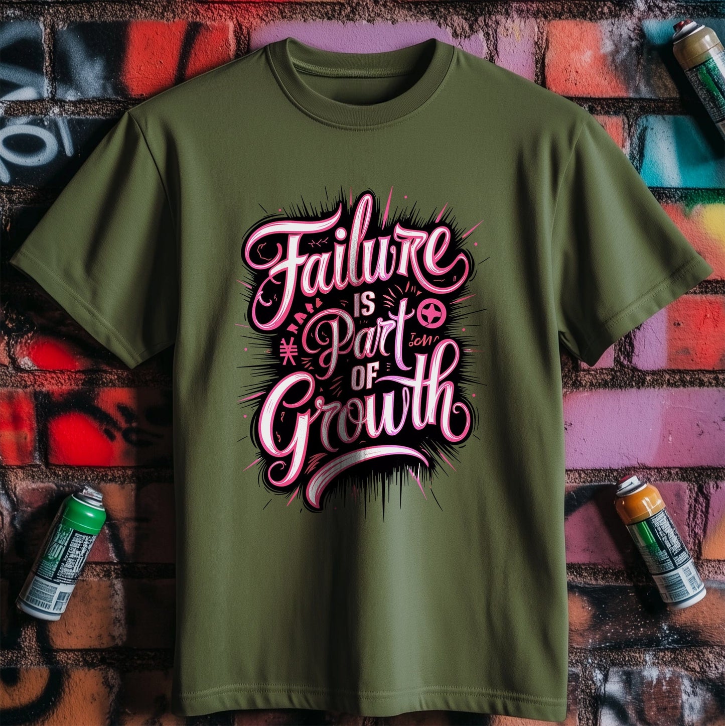 Motivation 54 T-shirt Failure is part of growth