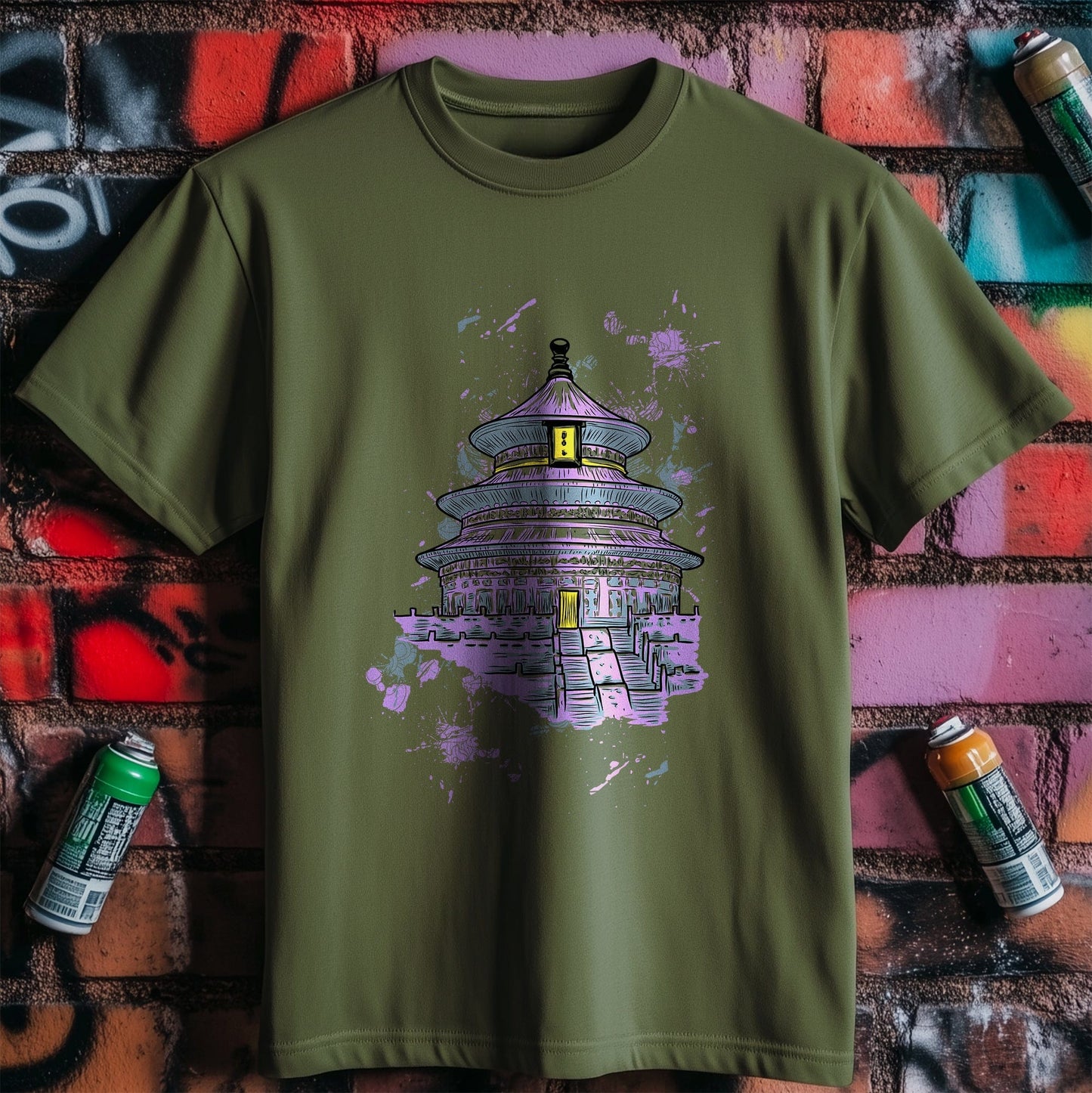 Asian House T-shirt – Purple Power!