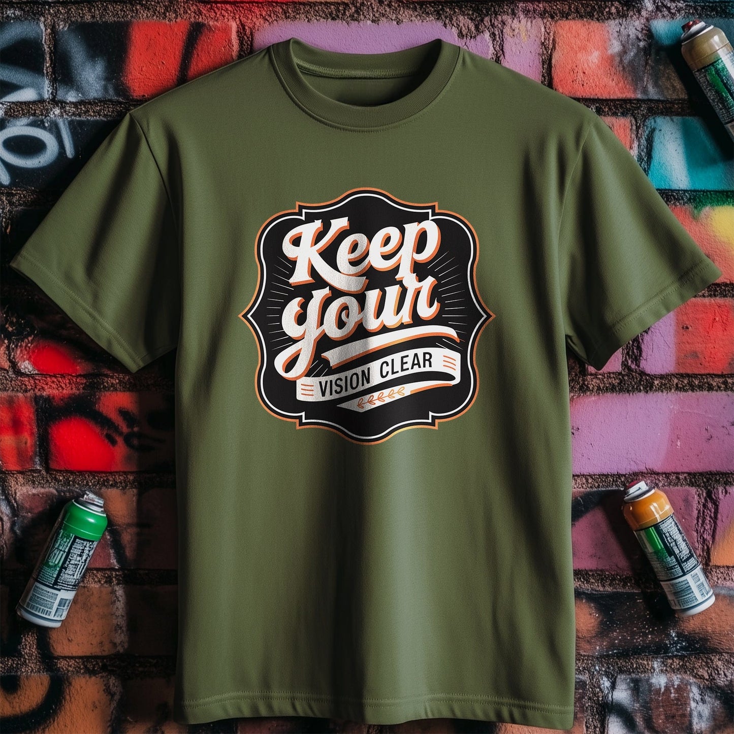 Motivation 56 T-shirt Keep Your vision clear