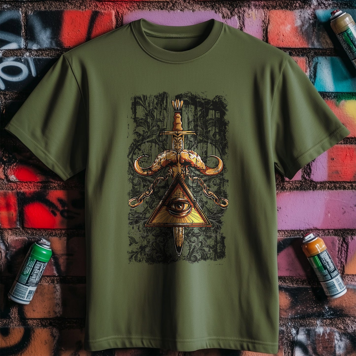 Illuminati Dagger T-Shirt - Unisex