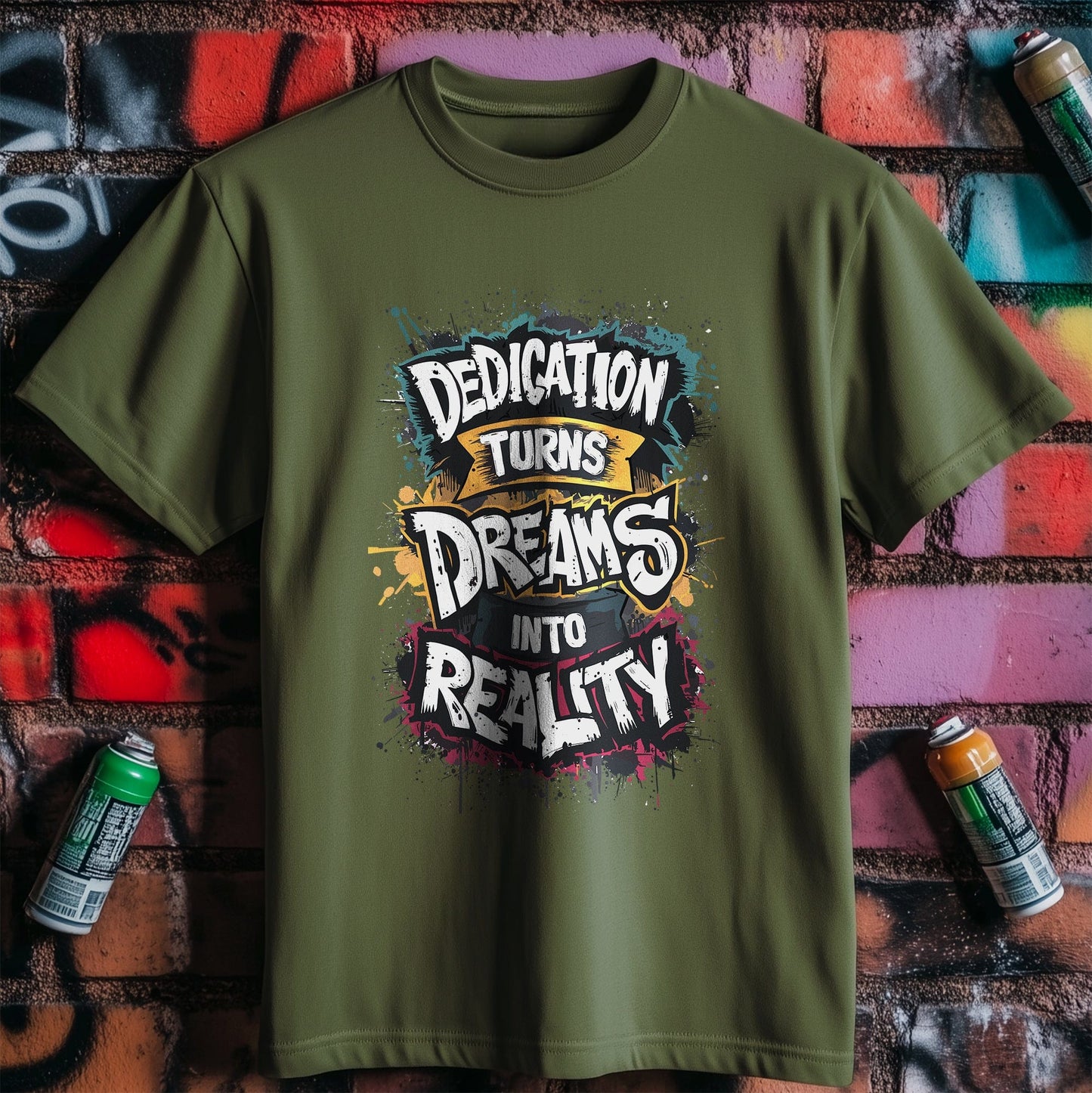 Motivation 95 Dreams Into Reality T-Shirt