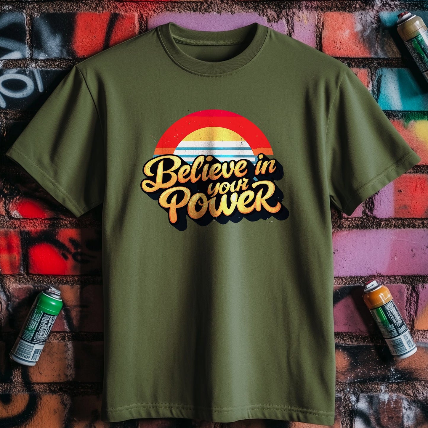 Motivation 92 Believe In Power T-Shirt