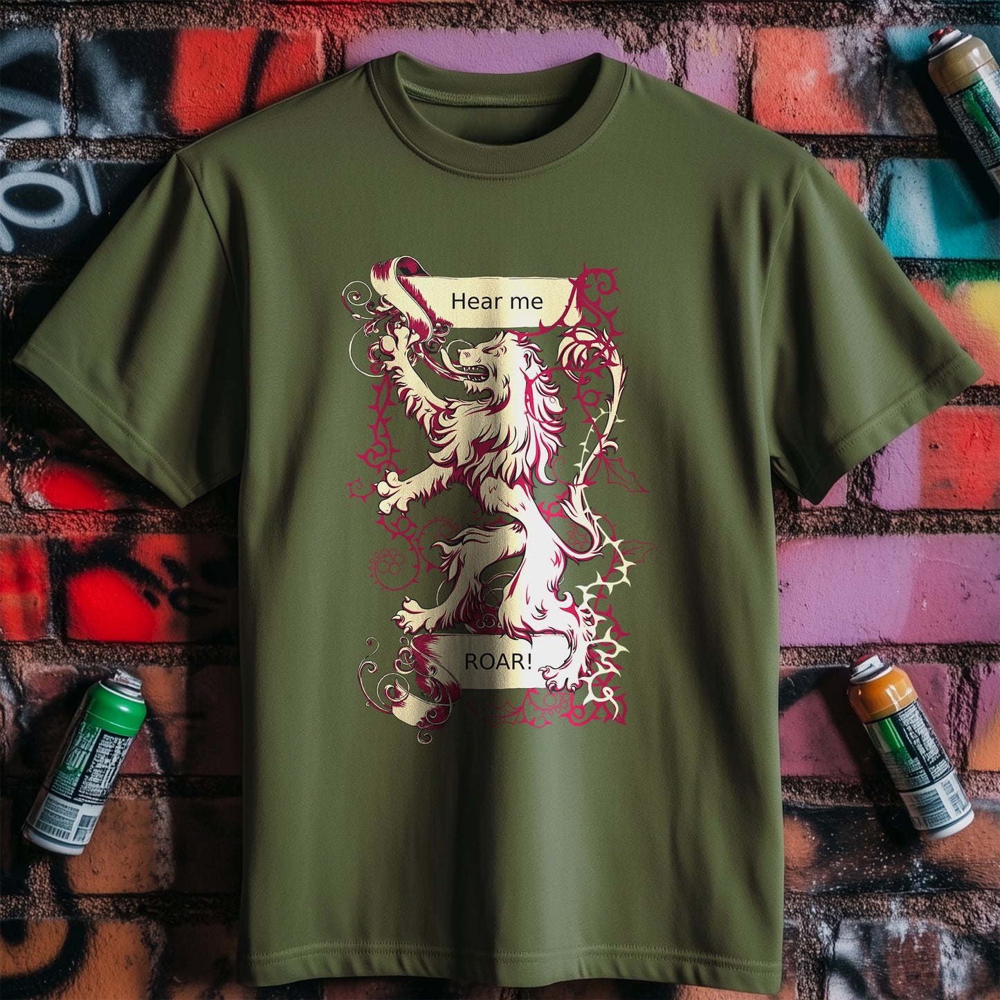 Lion Hear Me Roar T-Shirt - Unleash