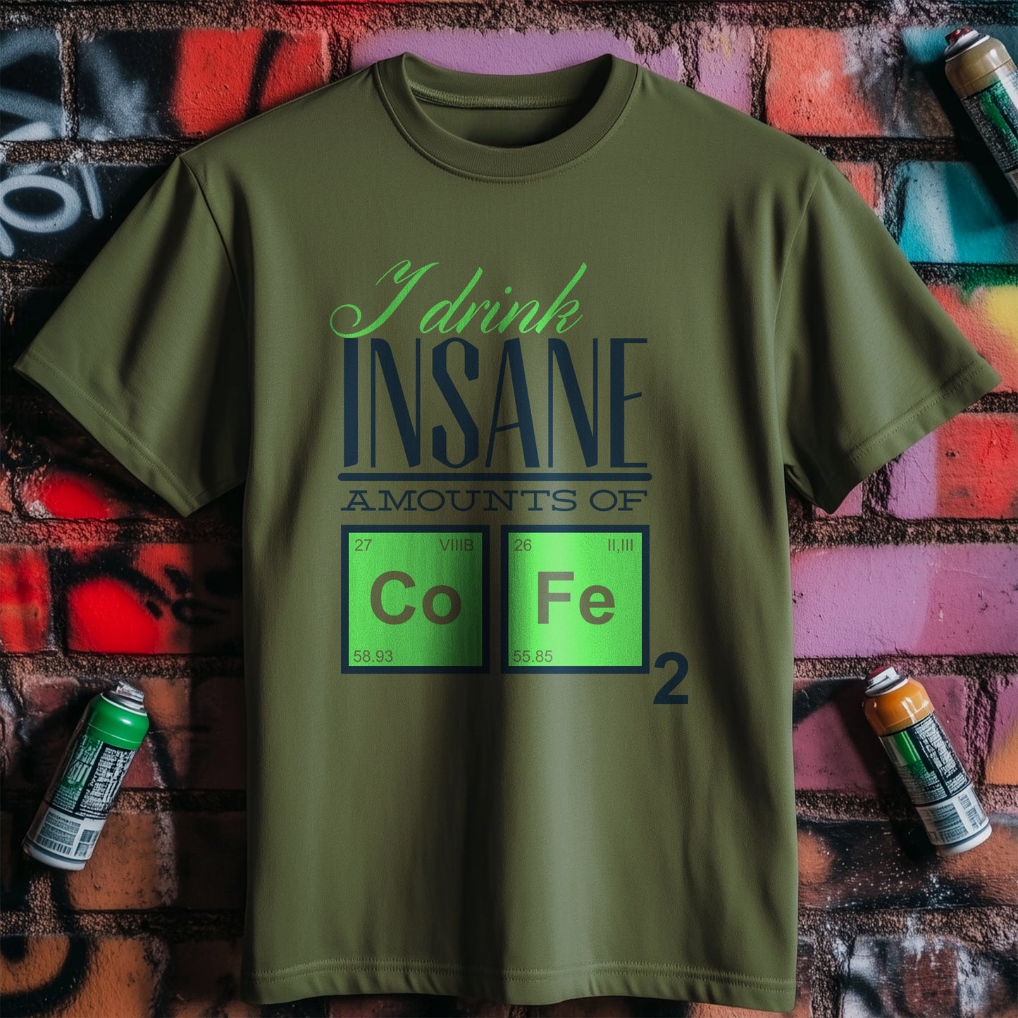 Insane Amounts of Coffee T-Shirt -