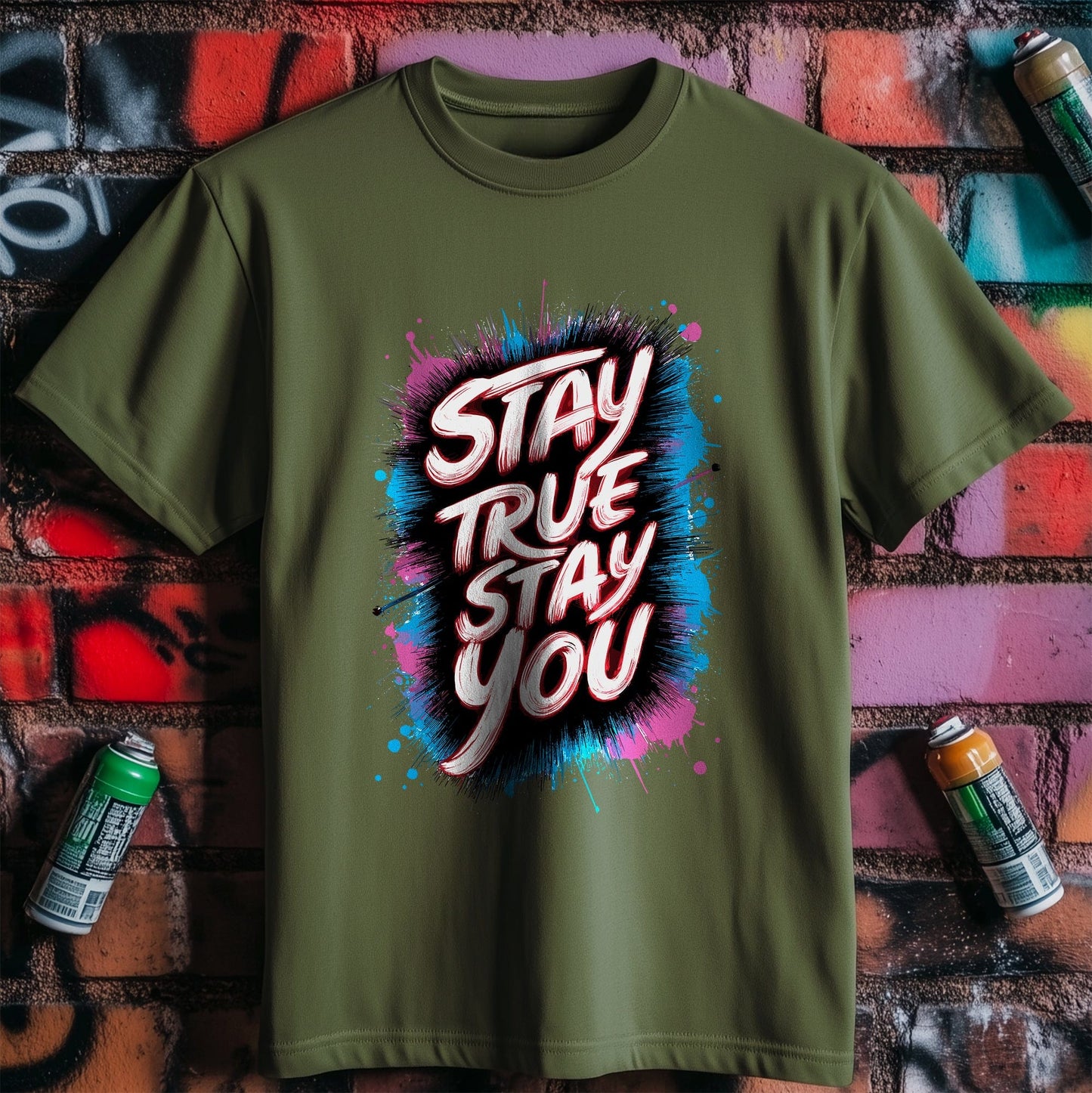 Motivation 44 T-Shirt Stay True, Stay You!