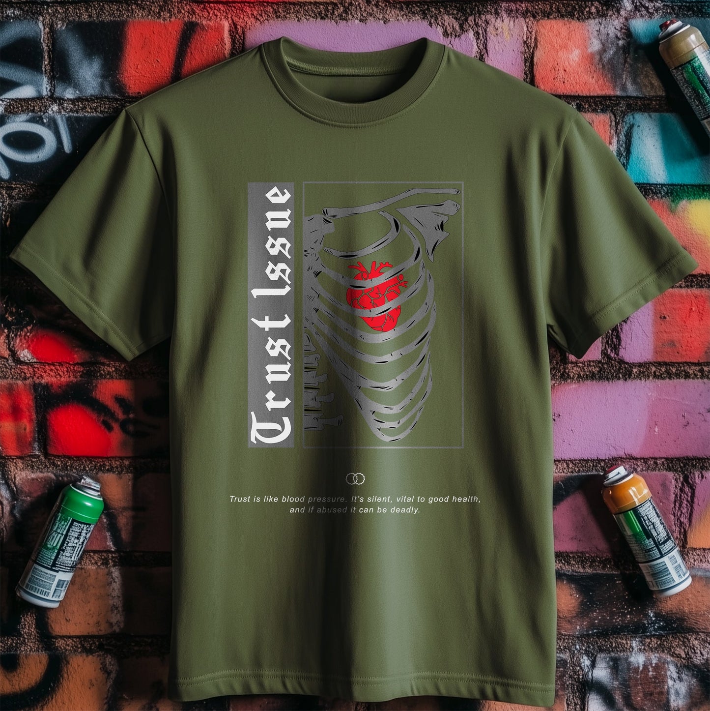 Trust Issue Heart T-Shirt