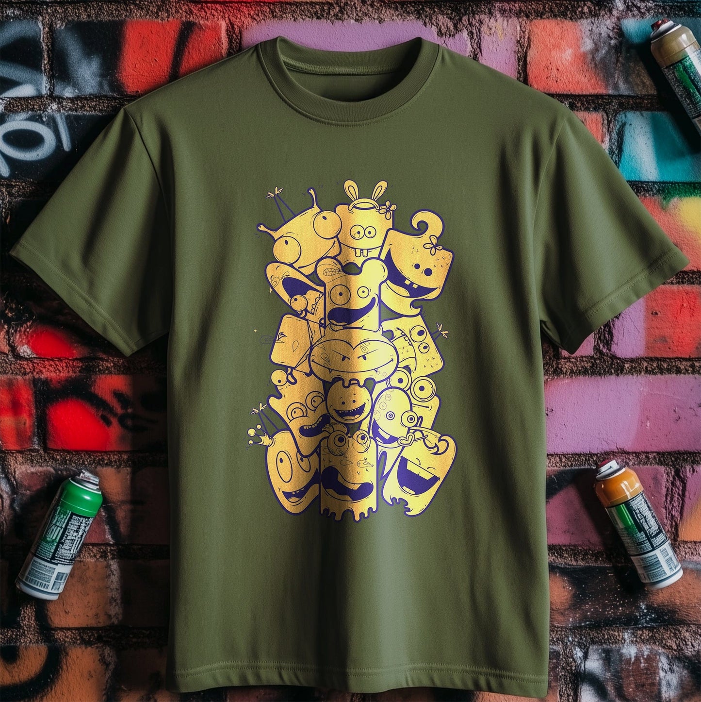 Doodle Monsters T-Shirt – Unleash