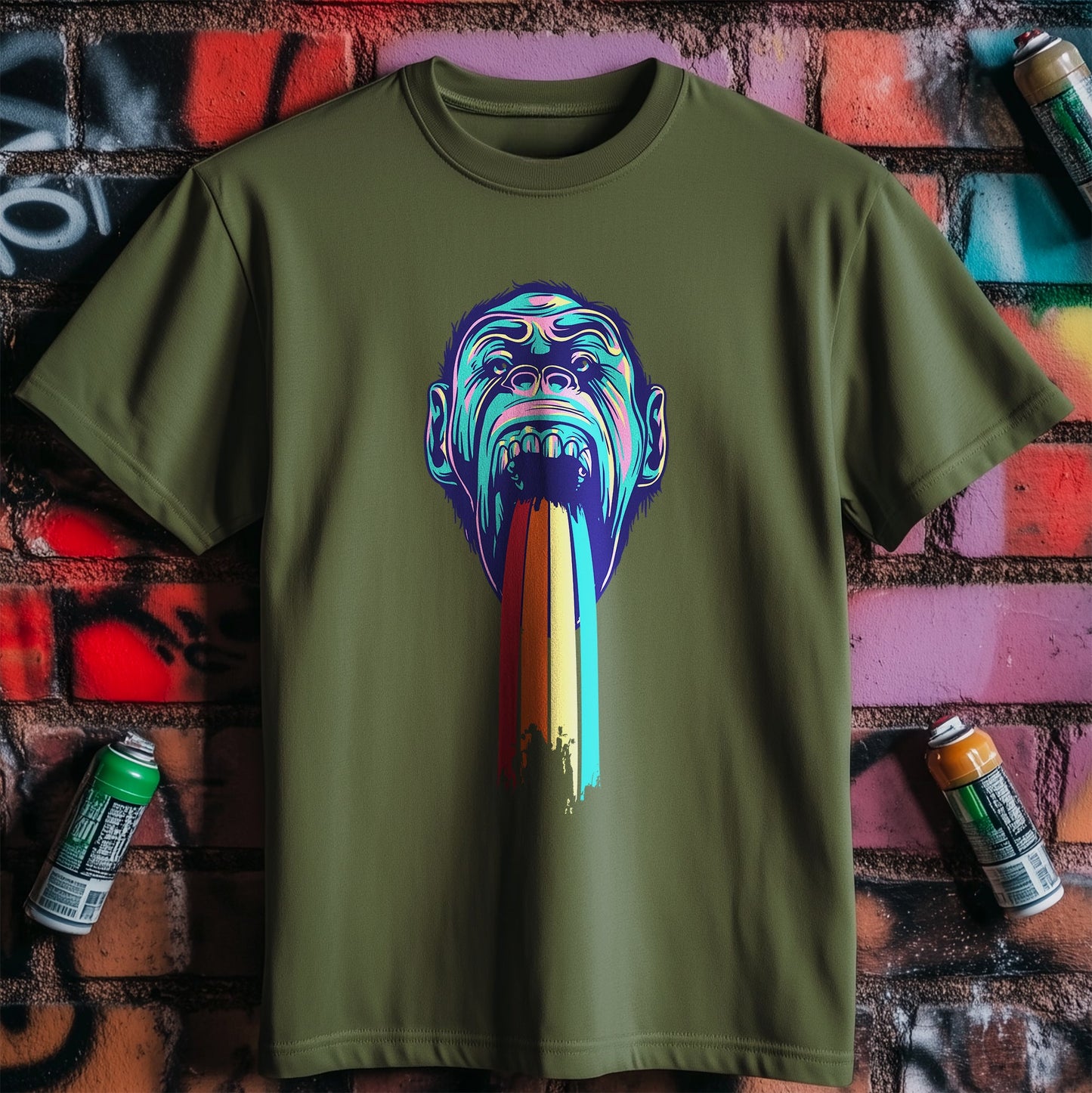 Rainbow Ape T-Shirt - Unleash Your