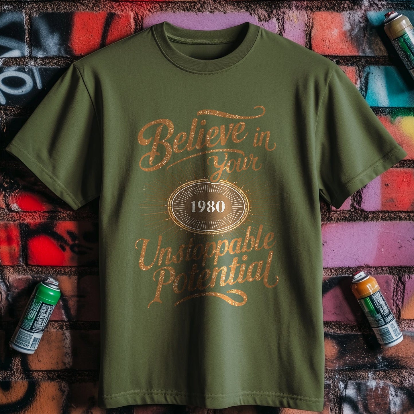 Motivation 45 T-Shirt Believe in your potential