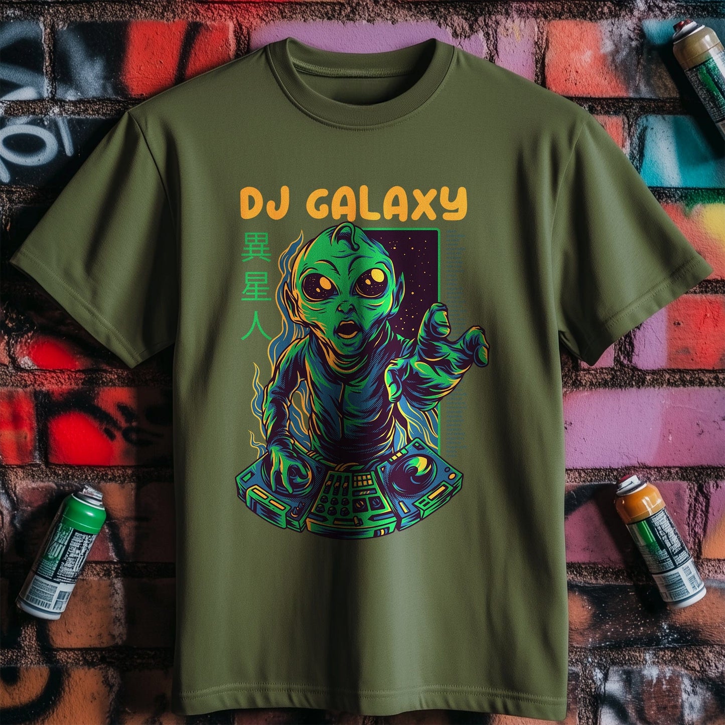 DJ Galaxy T-shirt - Spin Into Style!