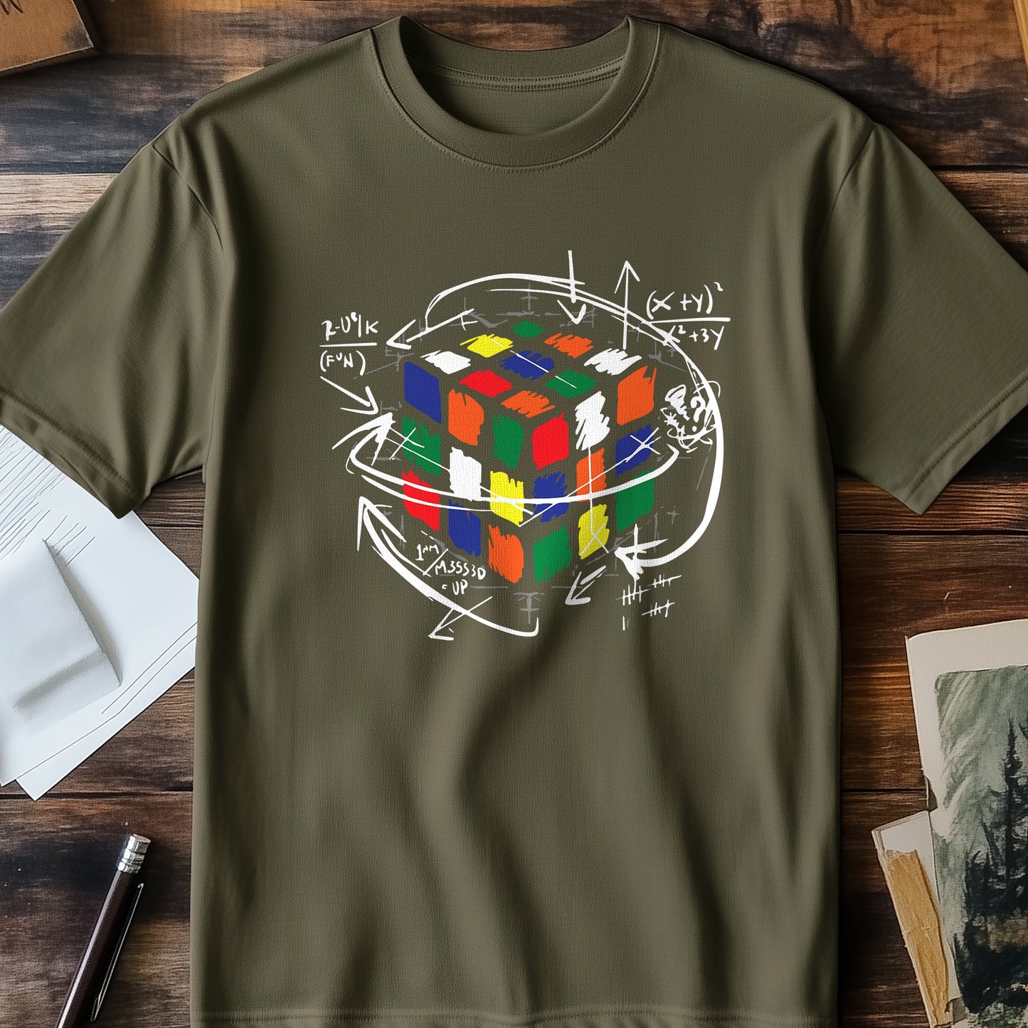 Rubix Equation T-Shirt - Solve the