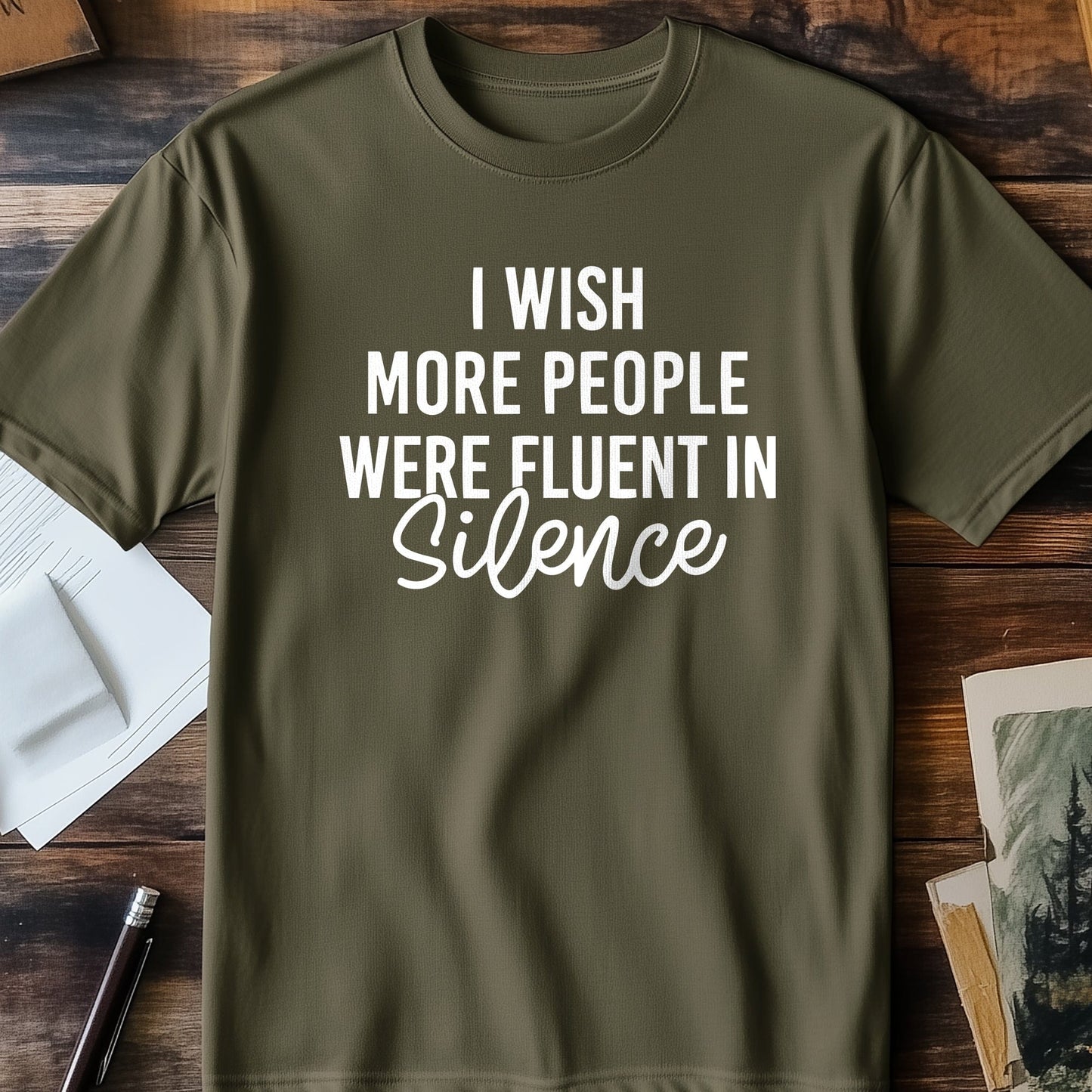 Fluent in Silence T-Shirt - A