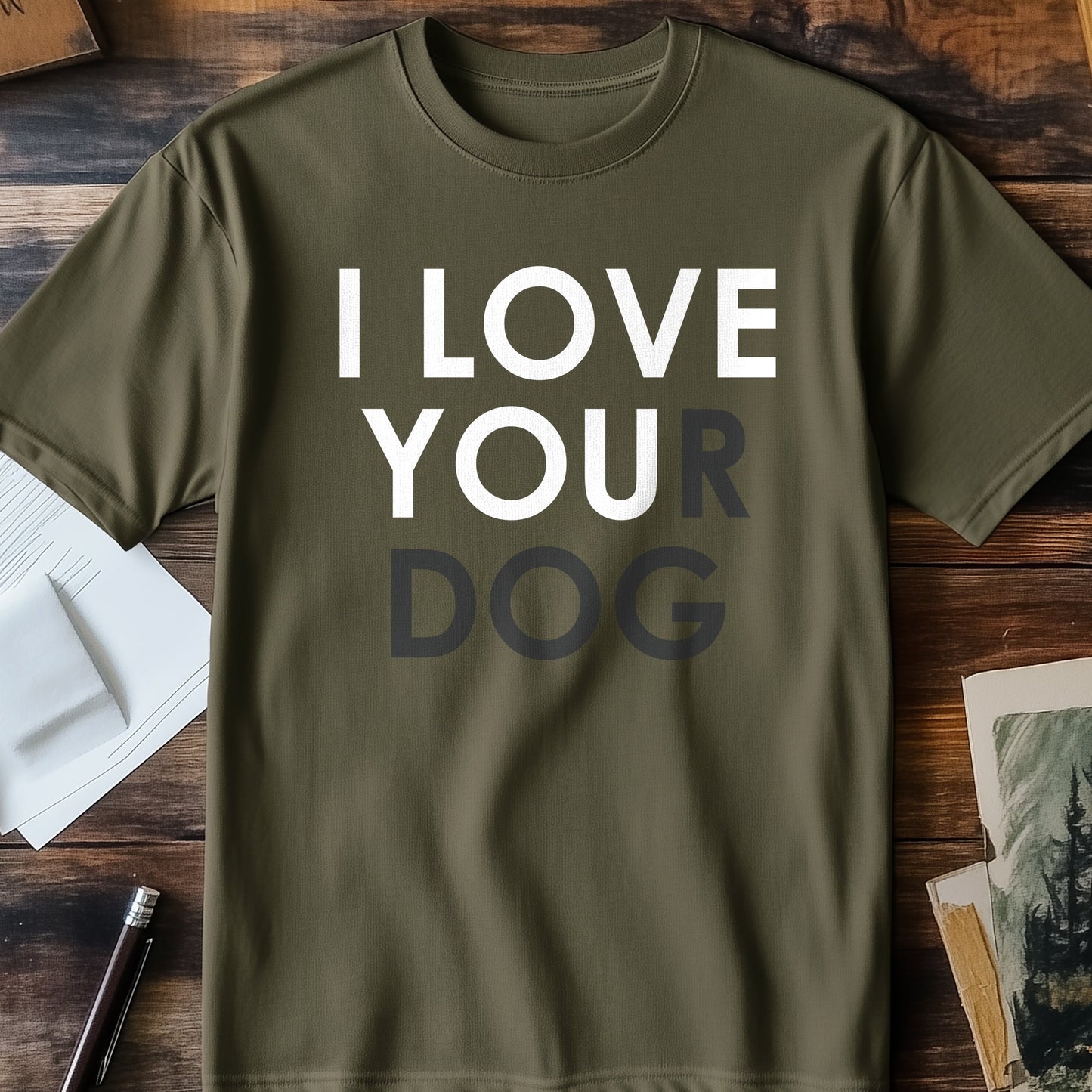 I Love Your Dog T-shirt - Pawesome and