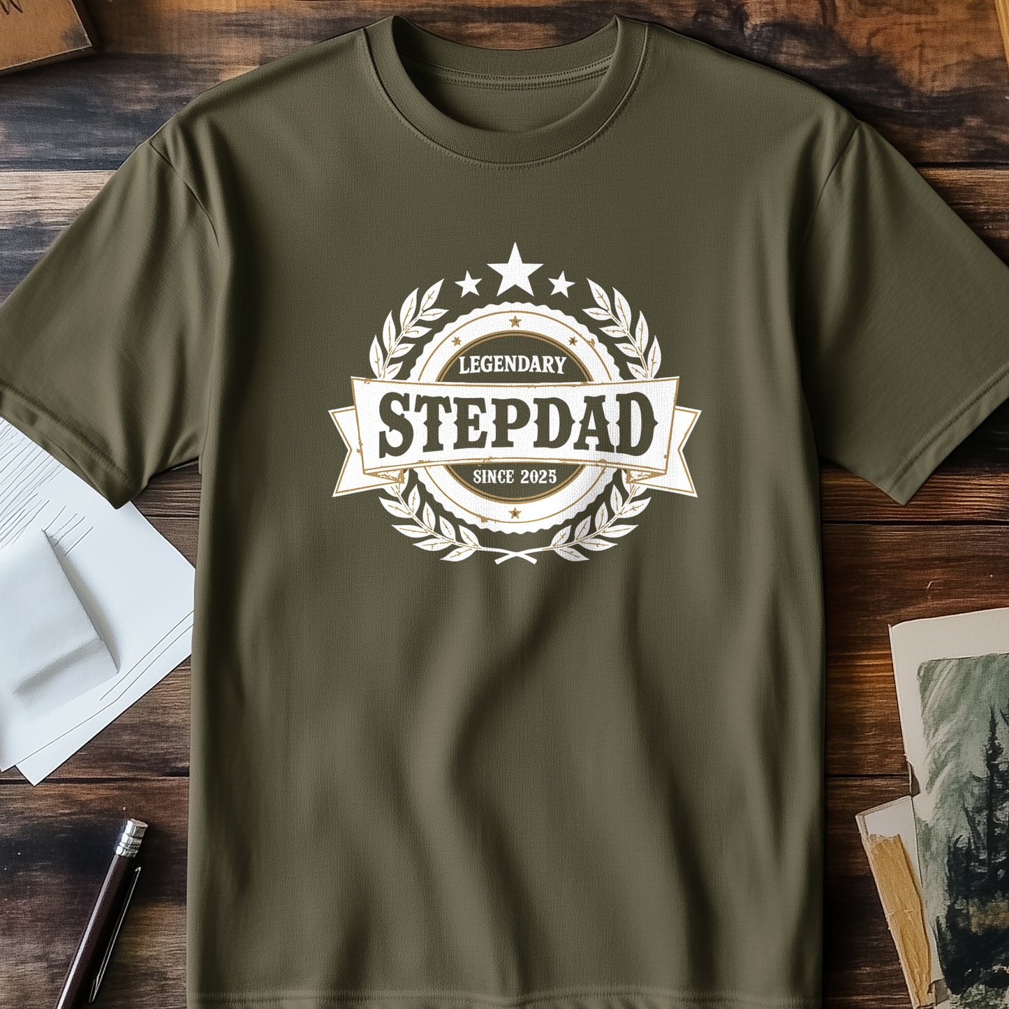 Stepdad Since T-Shirt Style001