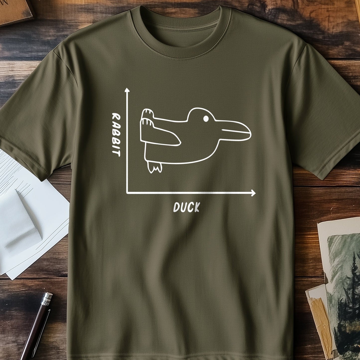 Duck Rabbit T-Shirt - Quack-tastic &