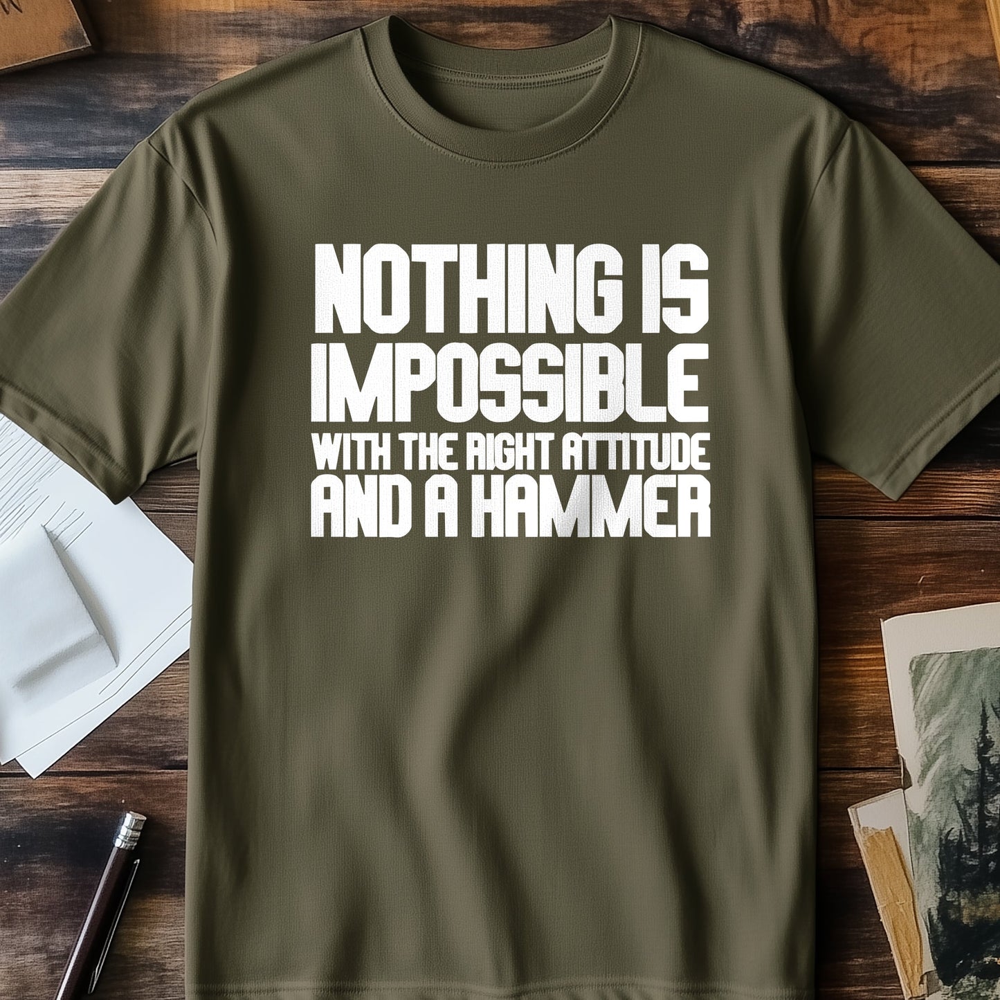 Nothing is Impossible Hammer T-Shirt