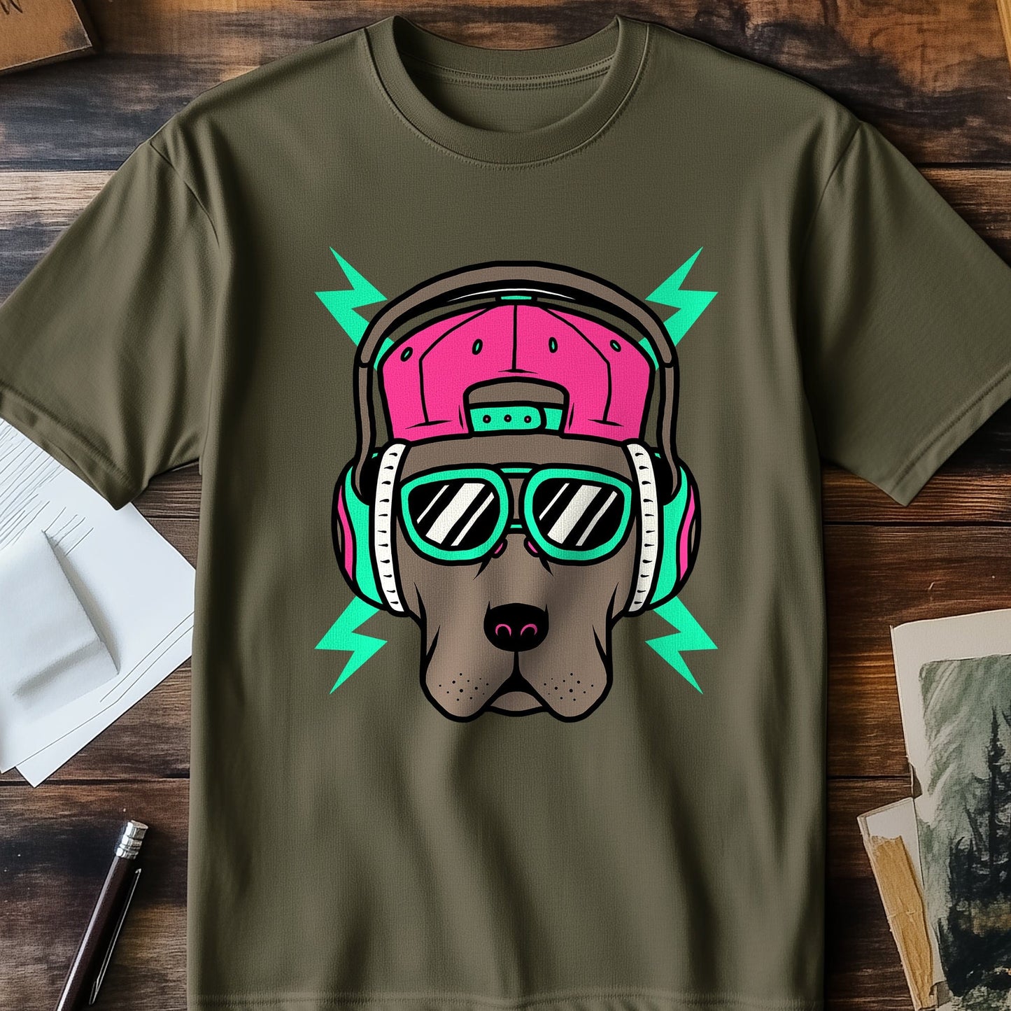 Cool Dog T-Shirt - Rockin' Pup Vibes!