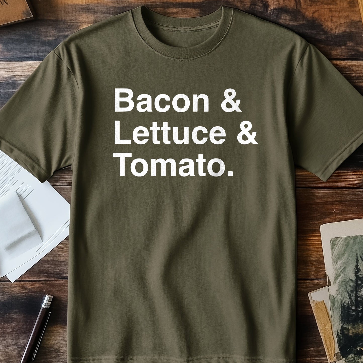 Bacon Lettuce Tomato T-Shirt