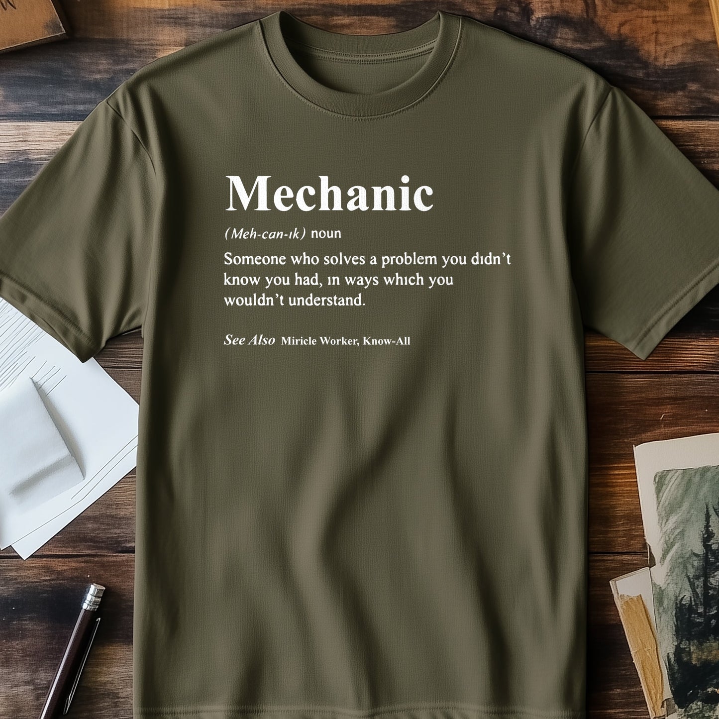 Mechanic-Noun T-Shirt
