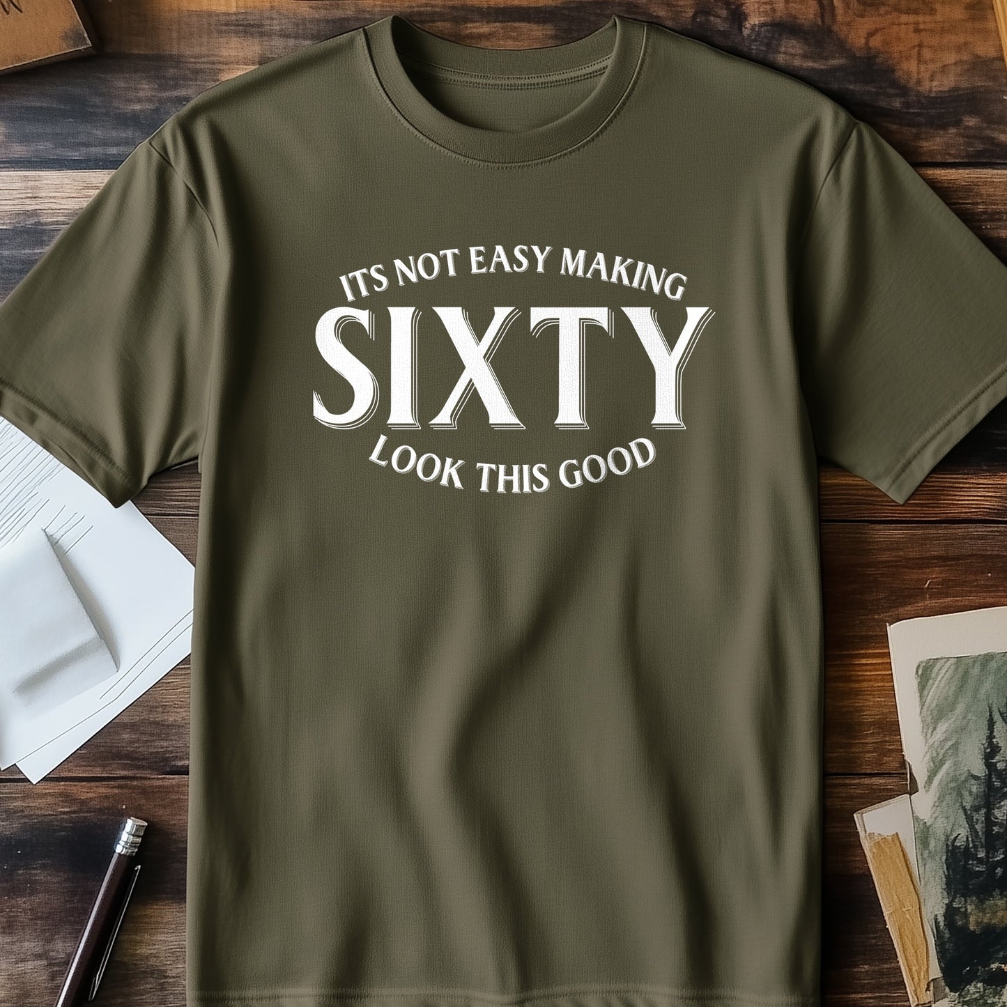 Not-Easy-Sixty T-Shirt - Funny &