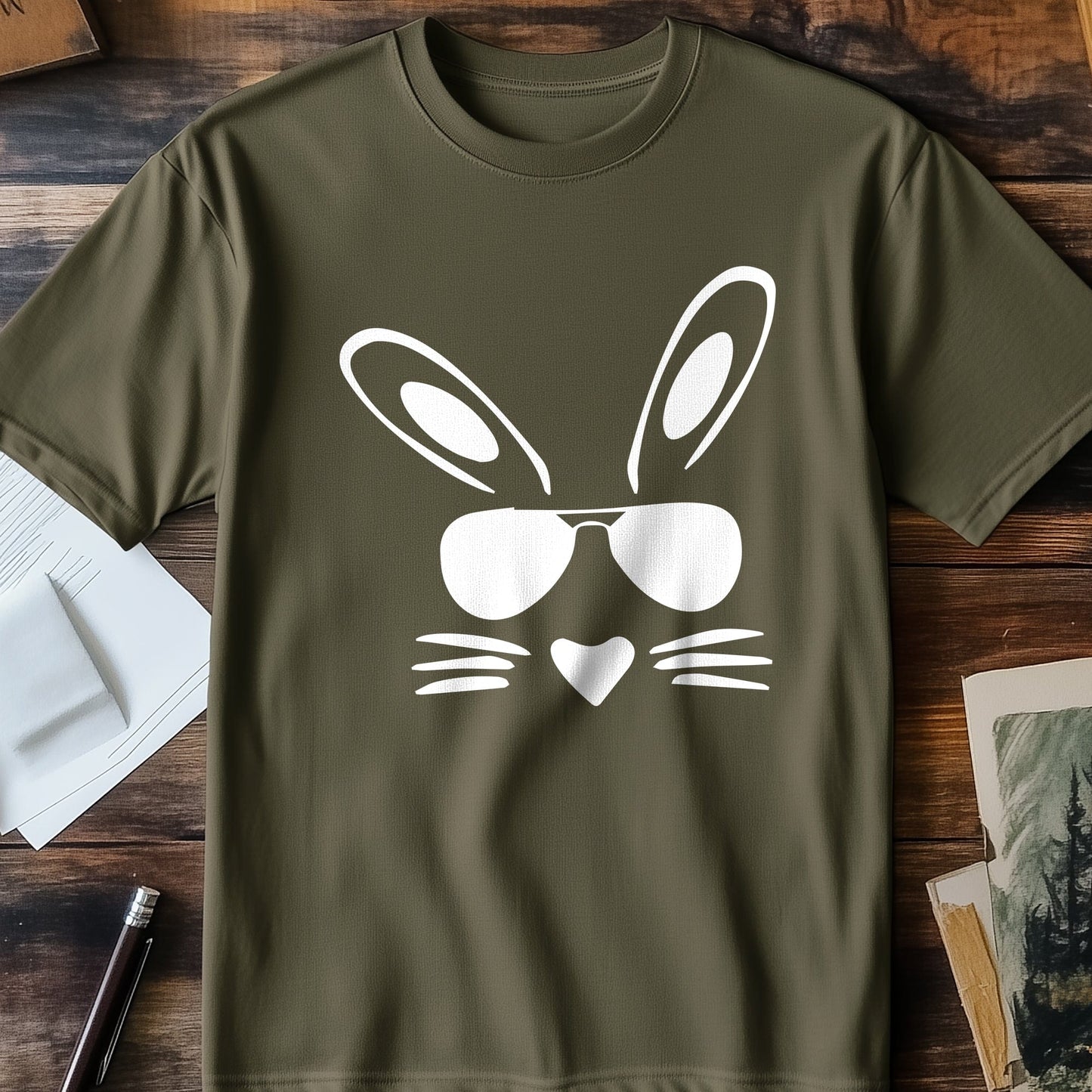 Bunny Shades T-Shirt - Hilariously