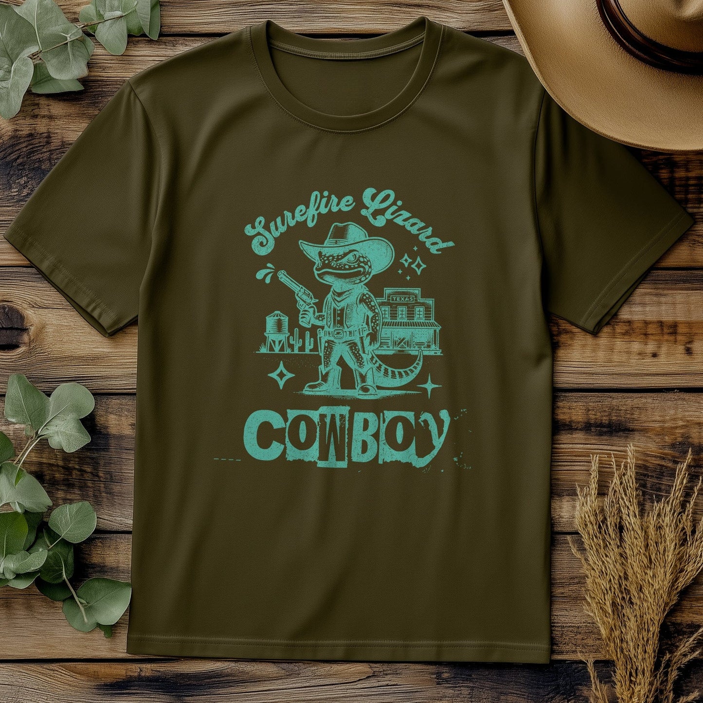 Cowboy Surefire Lizard T-shirt -